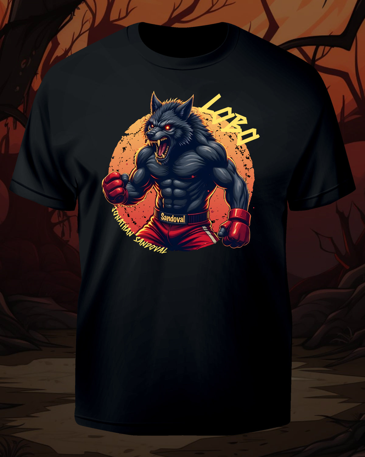 Lobo Fighter Tee